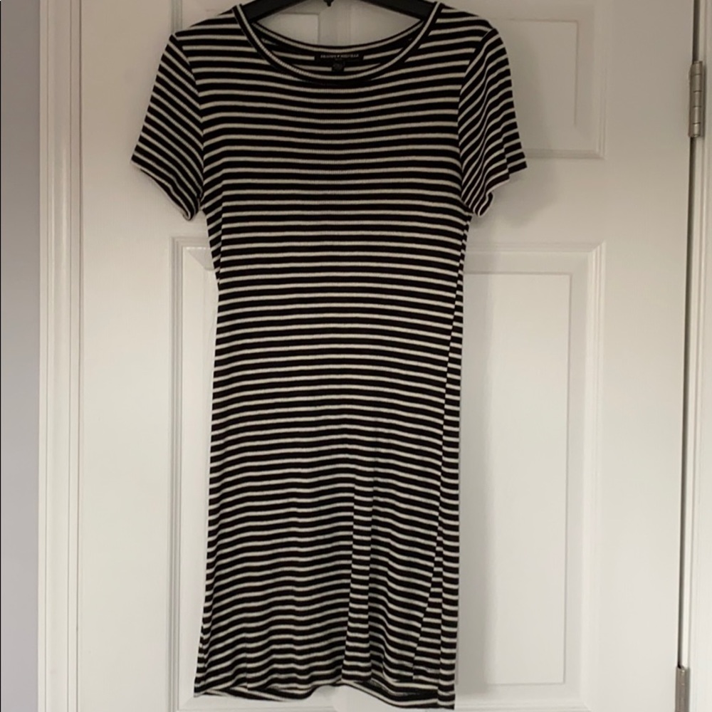 Brandy Melville Striped Bodycon TShirt Dress